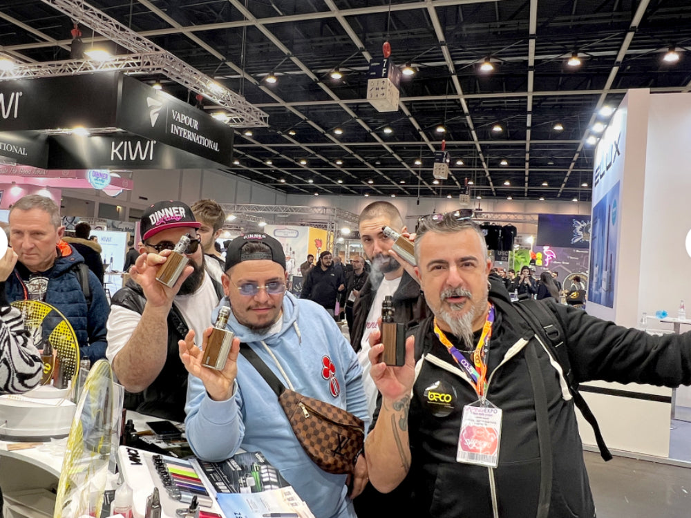 VOOPOO DRAG 4 Debuts at Vaping Expo Padova